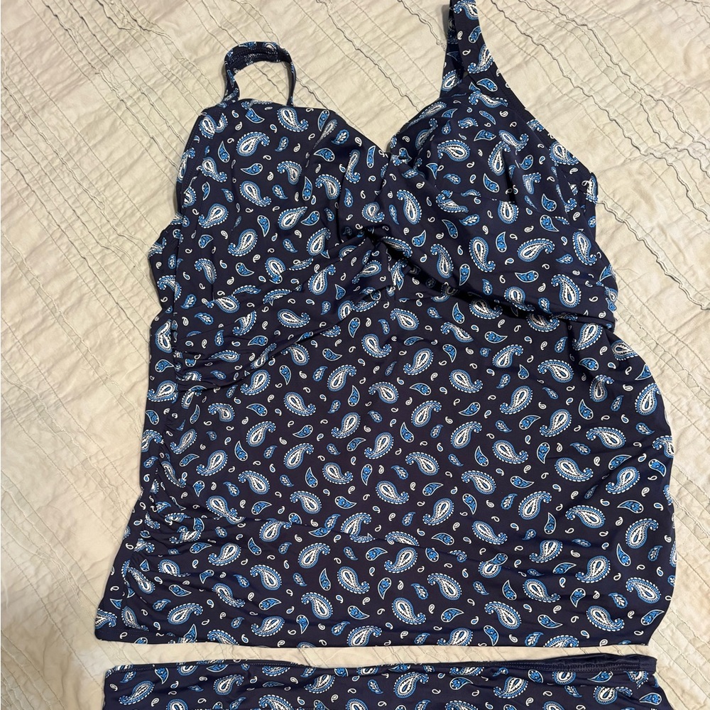 Plus Size Lands End Tankini